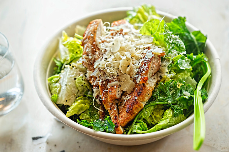 Grilled Chicken Caesar Salad