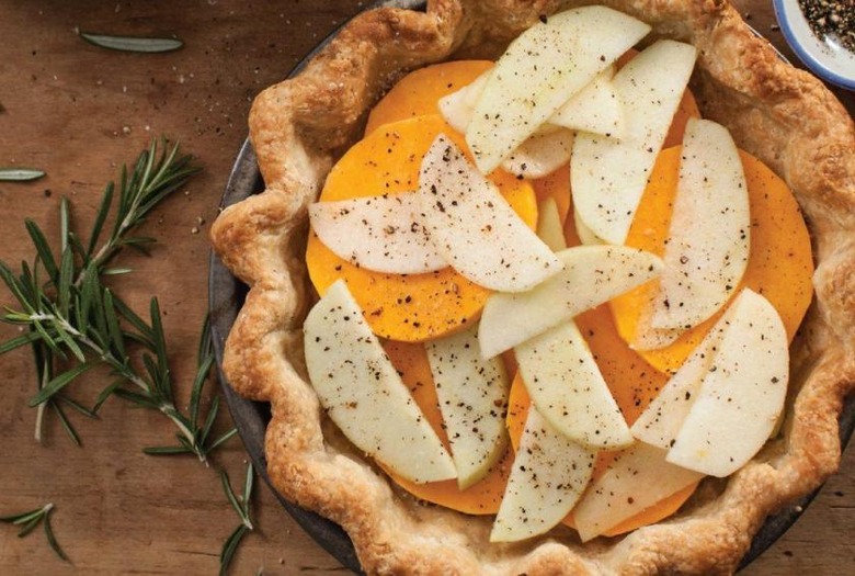 Smoked Gouda Butternut Squash Pie