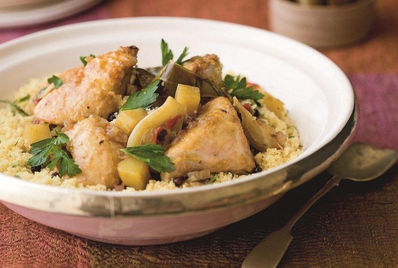 Chicken Tagine With Green Herb Couscous