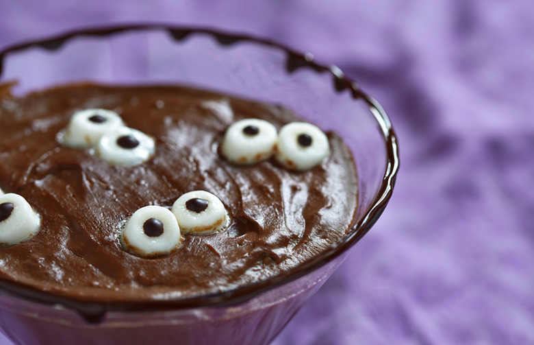 Scary Pudding Cups