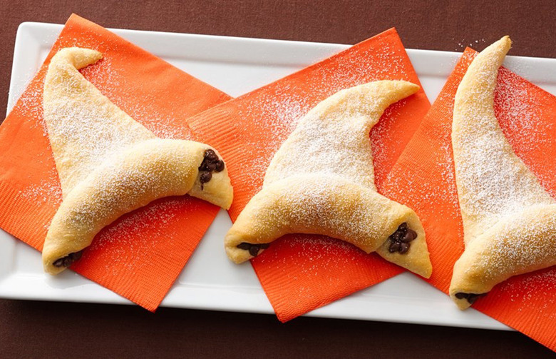 Chocolate Crescent Witch Hats 