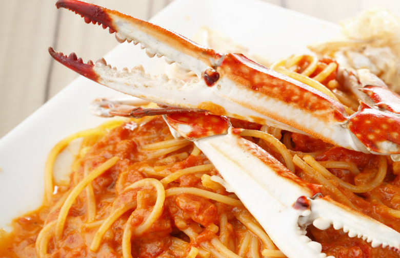 Spaghetti and Crabs