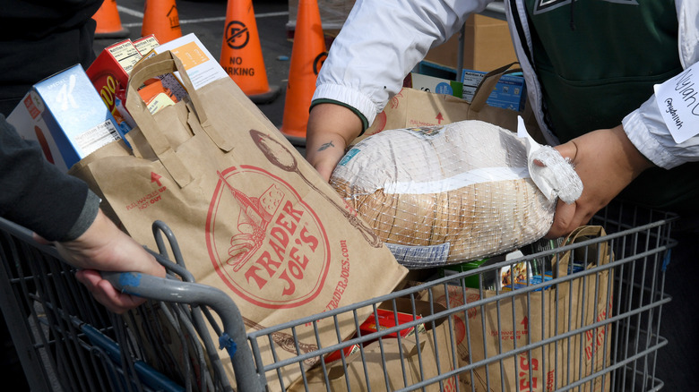 Trader Joe's turkey food drive