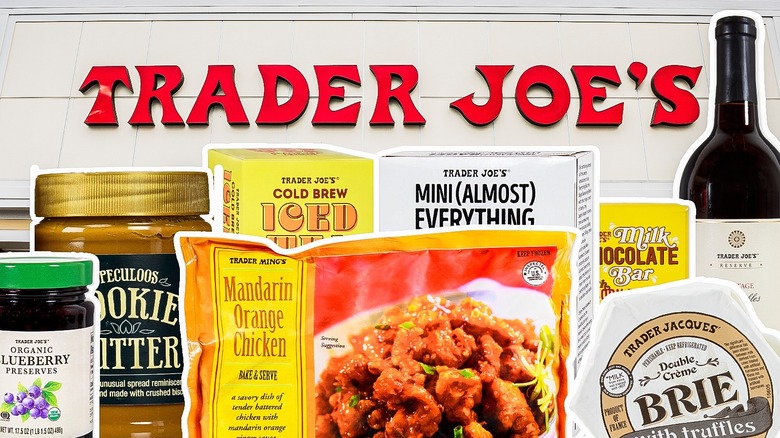 Assortment of items from Trader Joe's