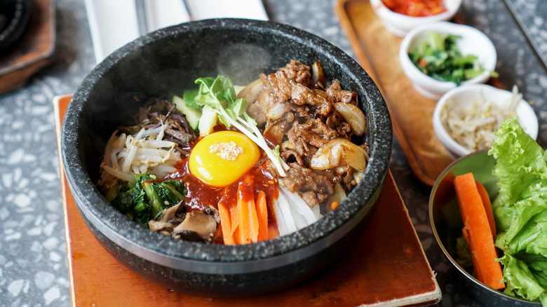 bowl of bibimbap