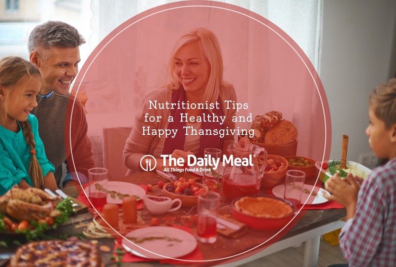 nutritionist tips for thanksgiving