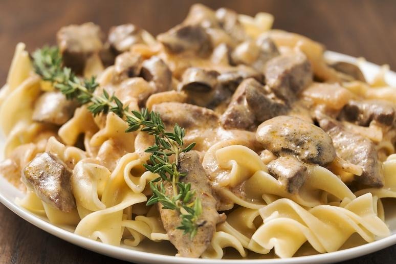 Instant Pot Beef Stroganoff