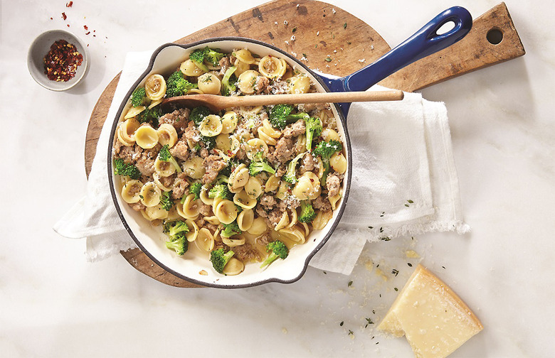 Orecchiette With Turkey and Broccoli