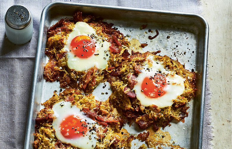 Potato Rösti With Smoked Ham and Eggs