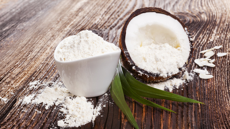 coconut and coconut flour