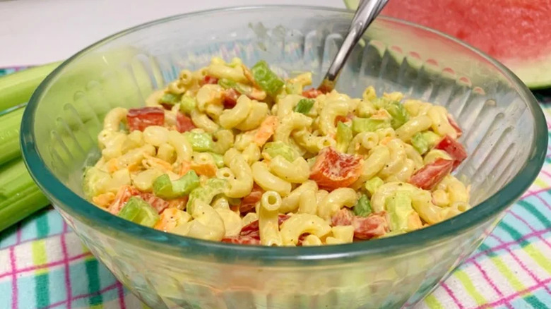 All-American macaroni salad