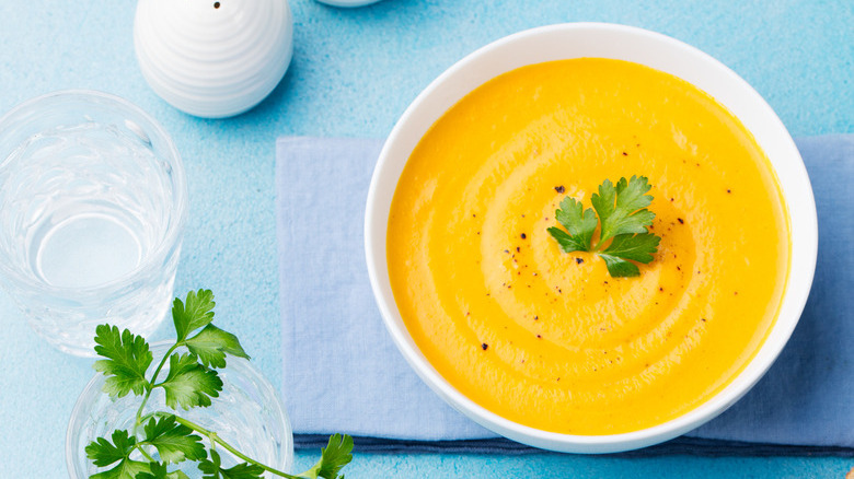 Carrot ginger soup