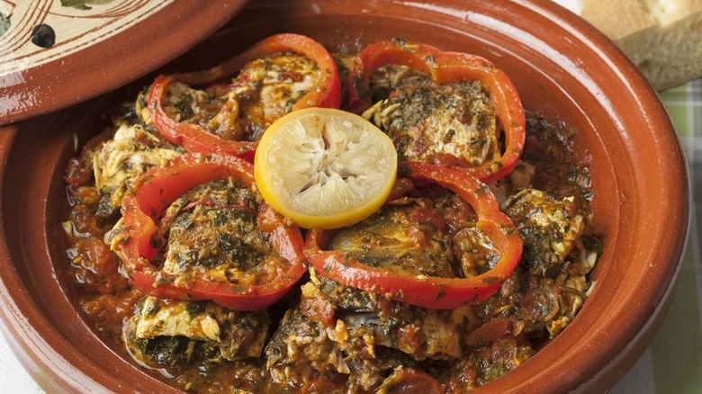 Moroccan fish stew