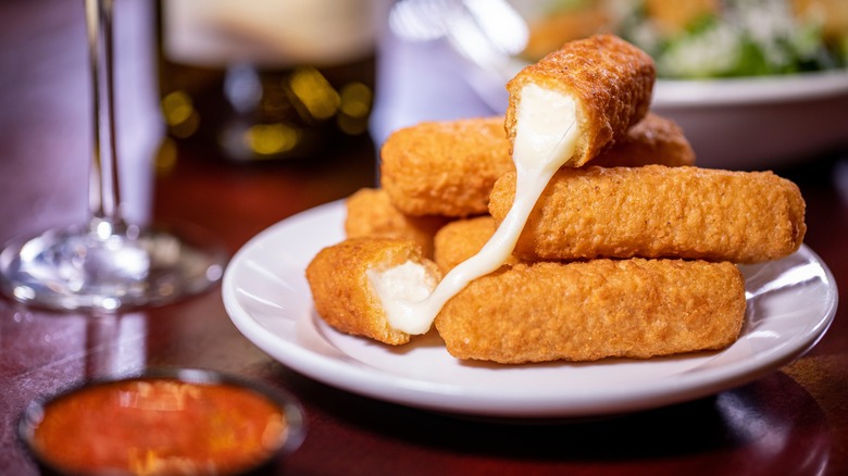 fried cheese sticks