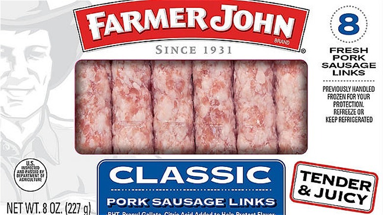 Farmer John sausage links