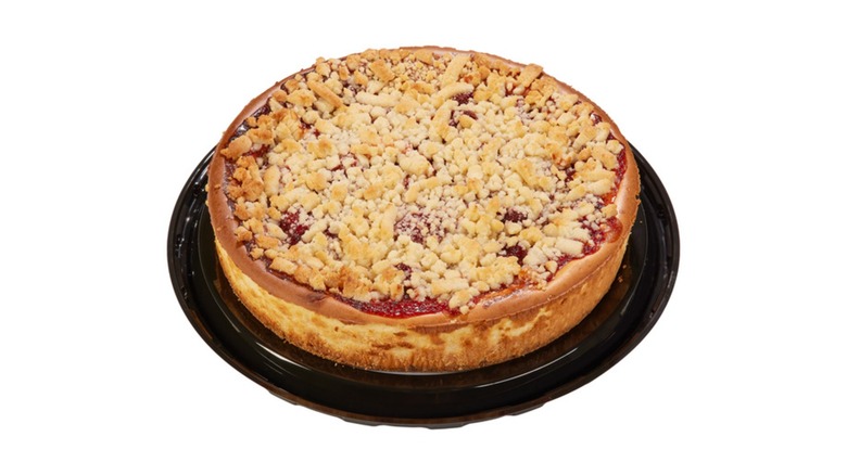 A Kirkland Signature Strawberry Streusel Cheesecake
