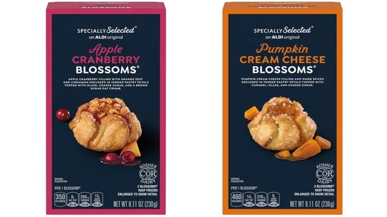 Boxes of Apple Cranberry or Pumpkin Cream Cheese Blossoms from Specially Selected