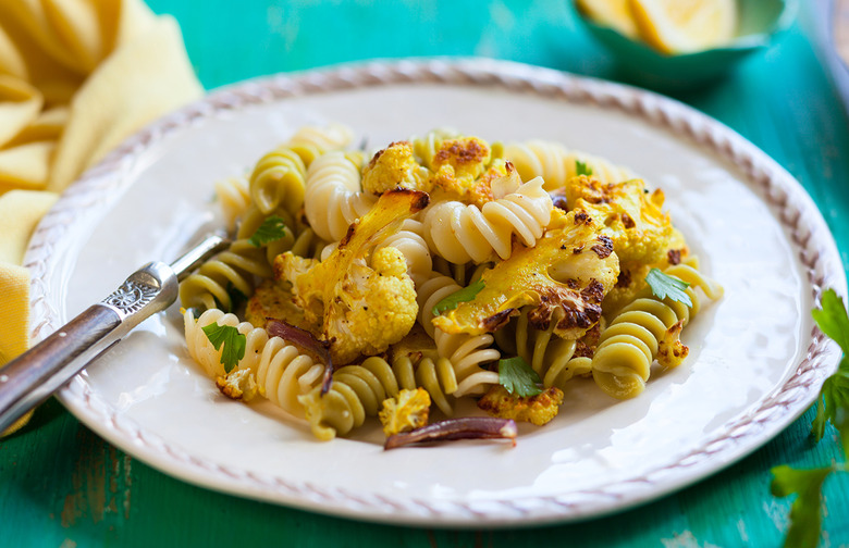 Pasta With Oven-Roasted Romanesco Cauliflower