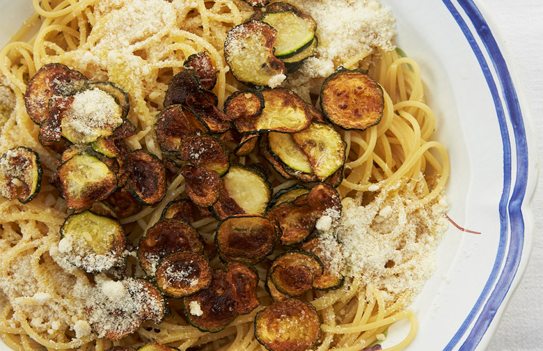Spaghetti With Zucchini and Pecorino Romano