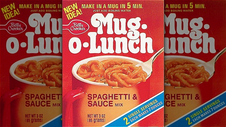 Box of Spaghetti Mug-O-Lunch