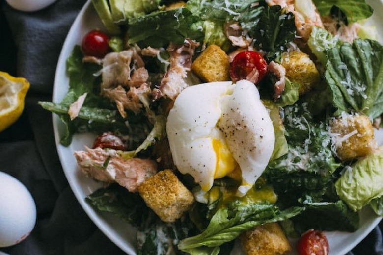 BLT Salmon Caesar Salad