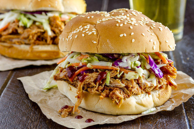 Apple Butter Barbecue Pulled Pork Sandwiches