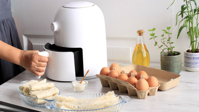various ingredients by air fryer