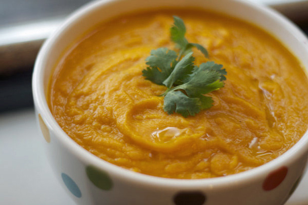 Curried Ginger and Orange Soup