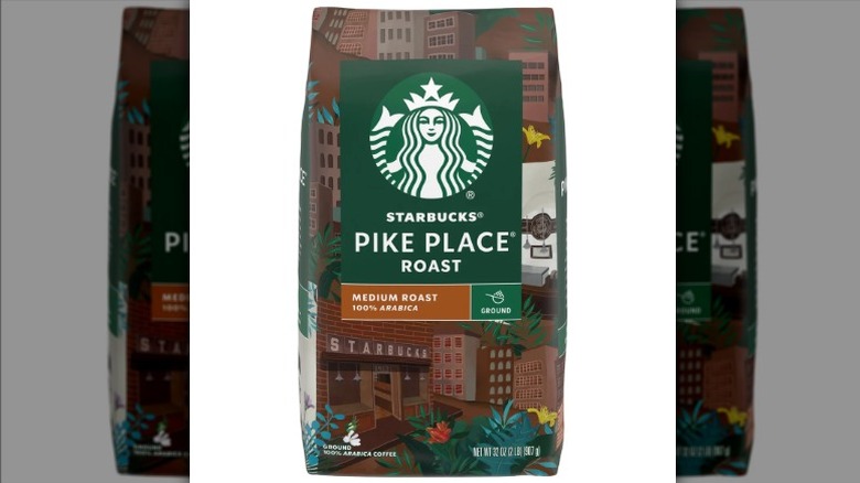 bag of starbucks pike place roast