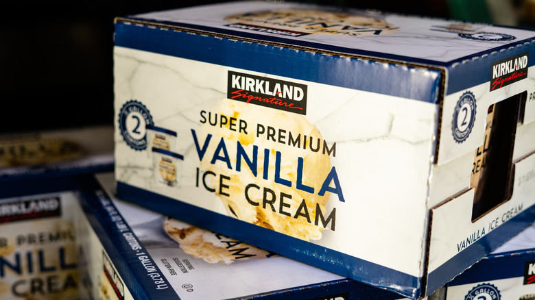 Kirkland Signature premium vanilla ice cream