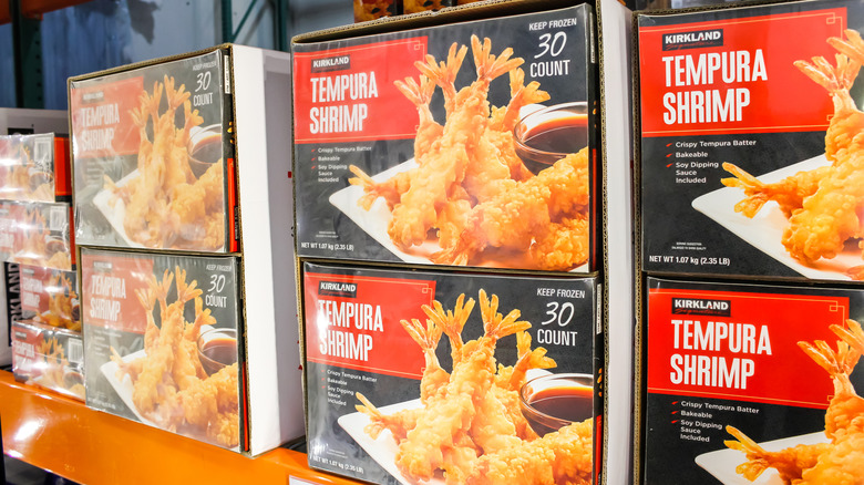 Kirkland Signature tempura shrimp