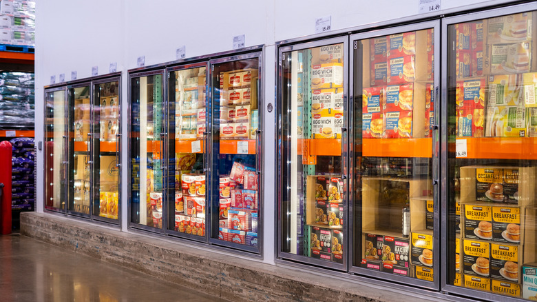 Costco frozen food aisle