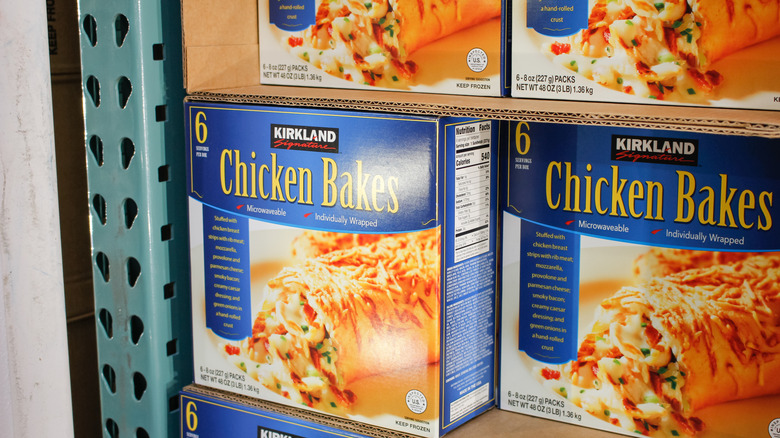 Frozen chicken bakes
