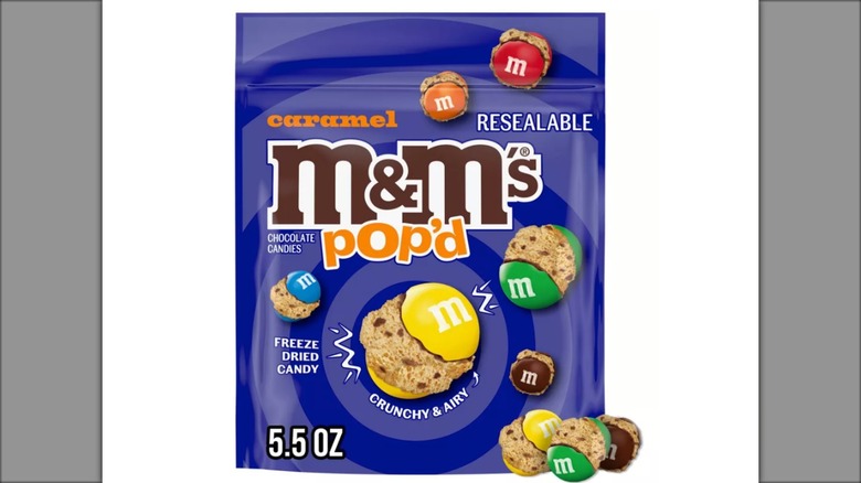 M&M's Caramel Pop'd Freeze Dried Chocolate