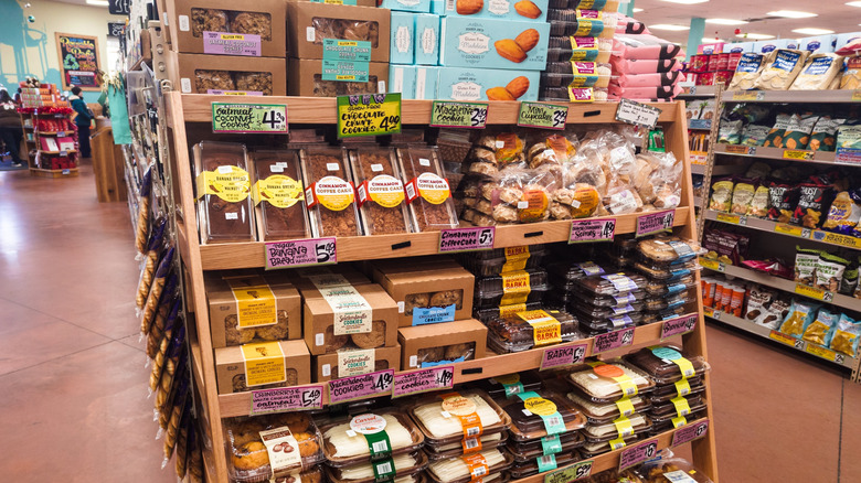 Trader Joes baked goods section