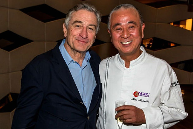 Robert De Niro and Nobu Matsuhisa