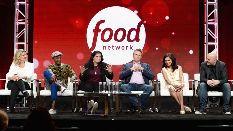 the Chopped team on stage