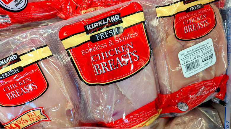 Costco raw chicken breasts