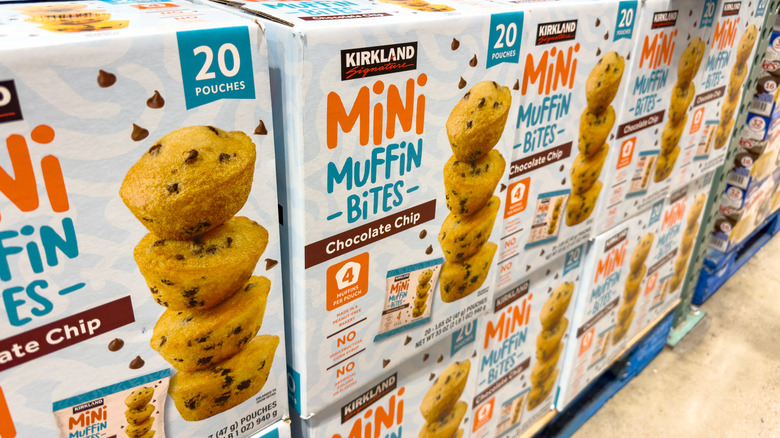 Kirkland Mini Muffin Bites boxes