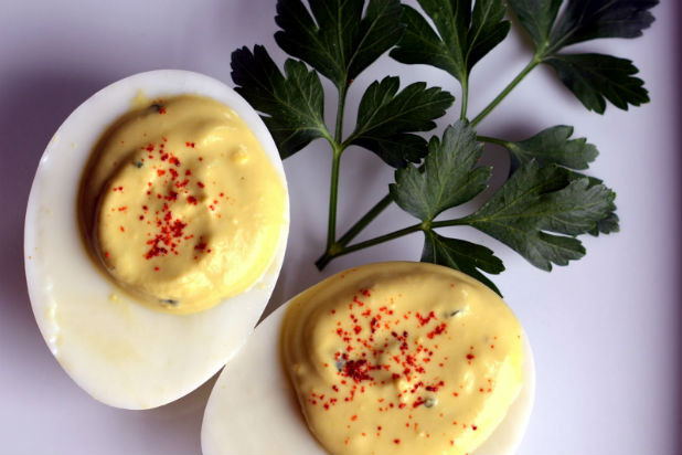 Mom, What's for Dinner? — Healthy Deviled Eggs