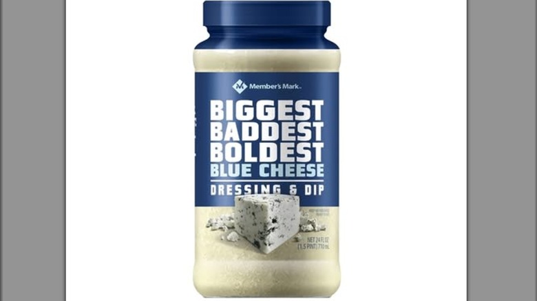 Bottle of Member's Mark Blue Cheese Dressing & Dip