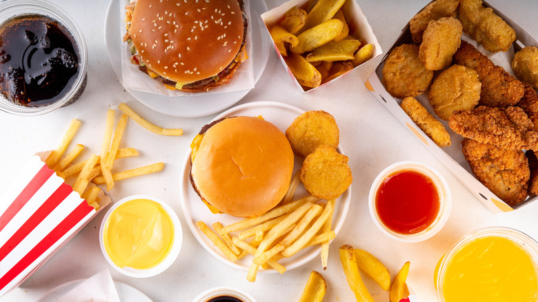 Overview of generic fast food items