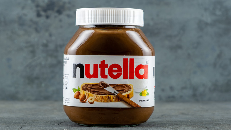 jar of Nutella
