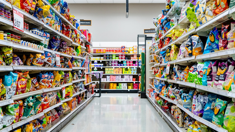 Target snack aisle