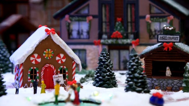 Image of creations from "Gingerbread Land: The Biggest Little Holiday Competition"