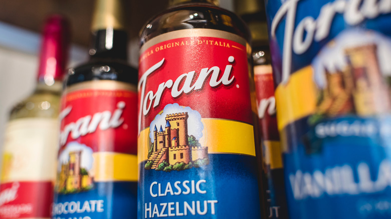 Torani coffee syrups