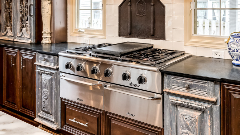 A luxury kitchen outfitted with Dacor appliances