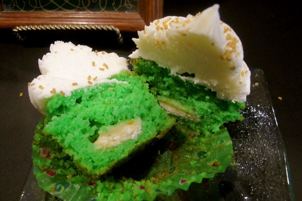 Green Velvet Cupcakes