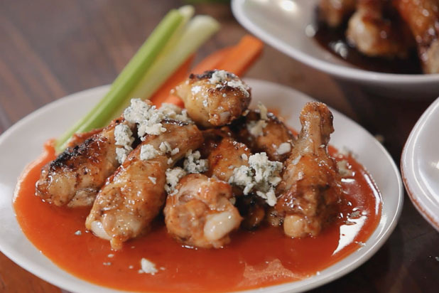 Grilled Hot Wings 3 Ways