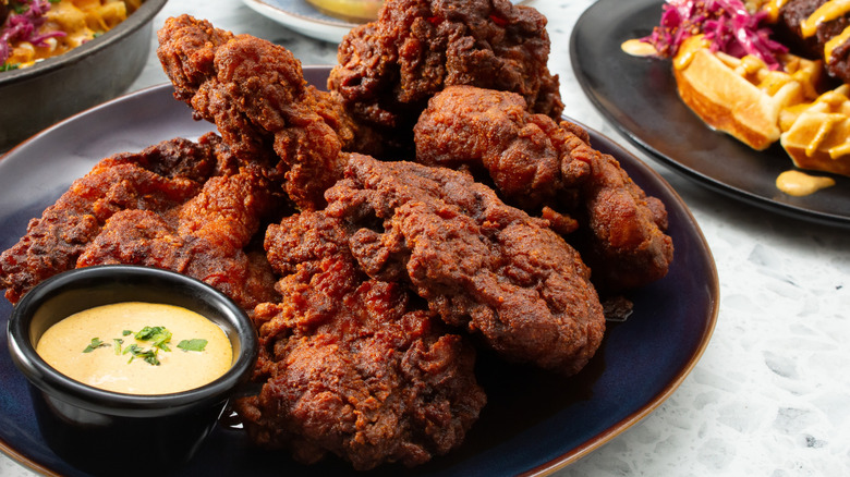 Nashville hot chicken